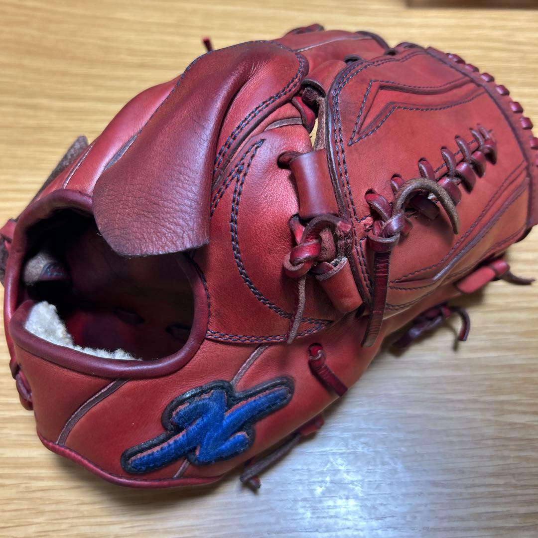 特殊重心グローブ　サンク　がばいレザー　佐賀牛