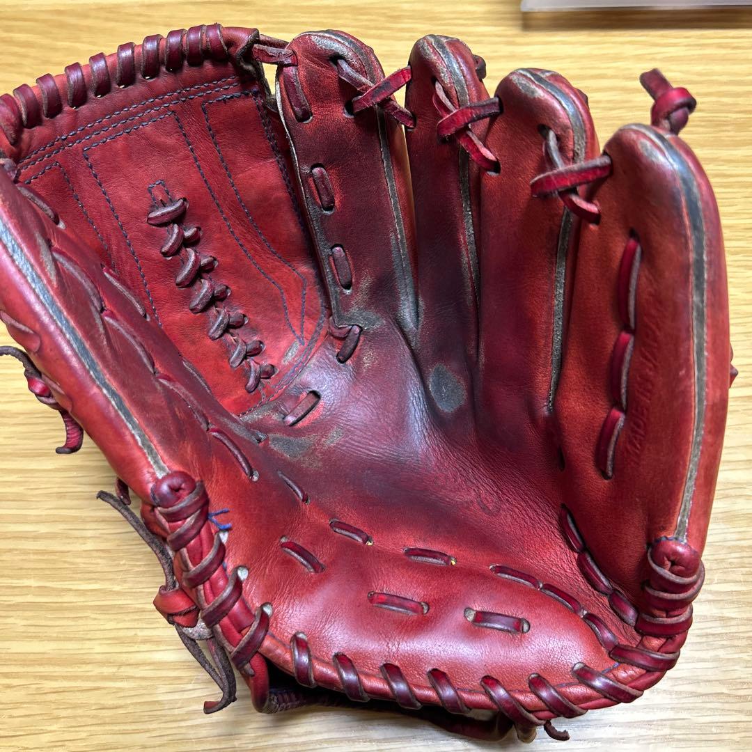 特殊重心グローブ　サンク　がばいレザー　佐賀牛