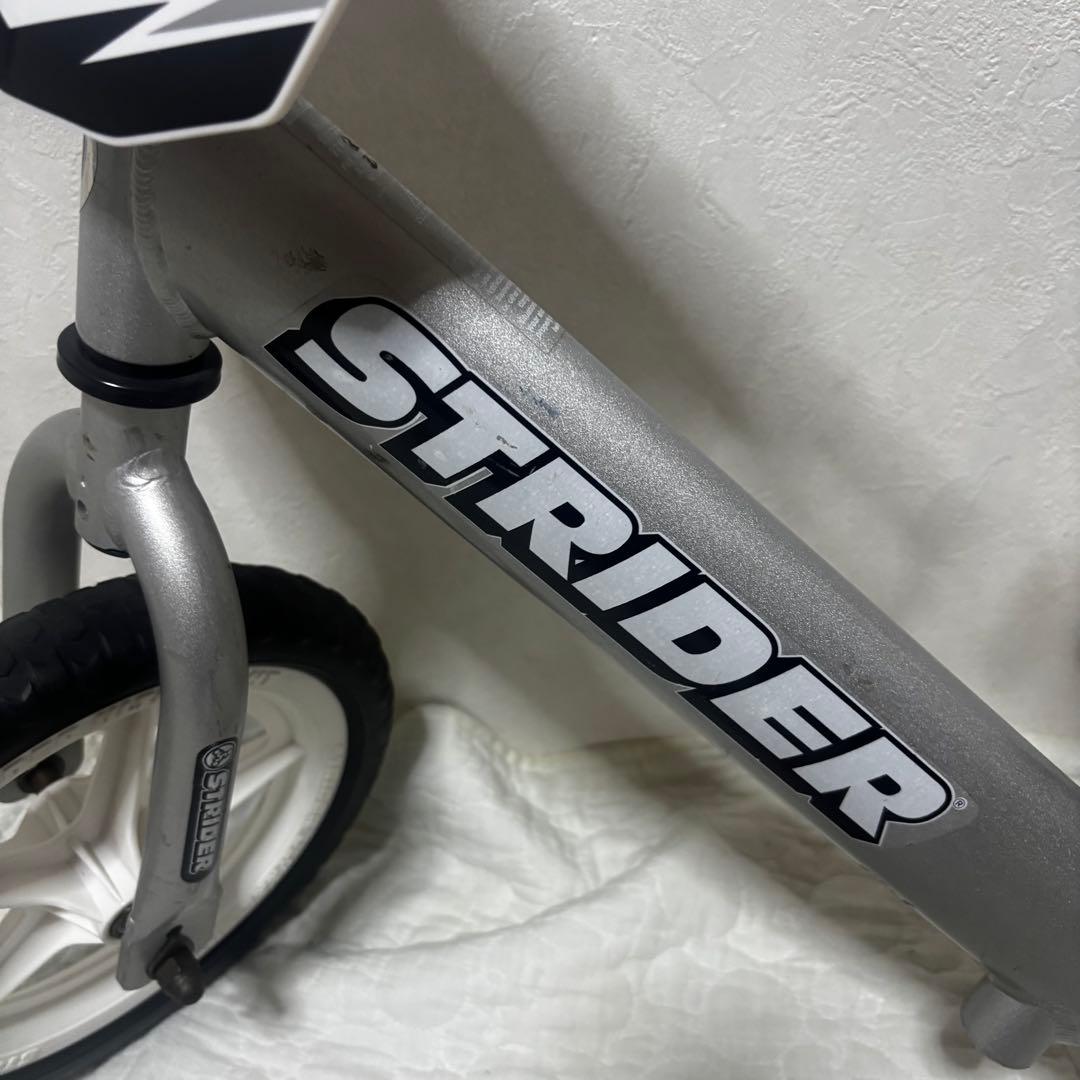 ストライダー プロ シルバー 12インチ 子供 キッズ 幼児用自転車 プレート