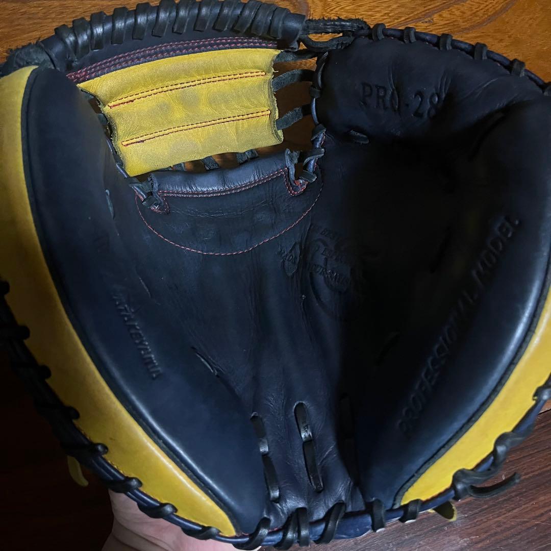 ハタケヤマ 軟式 野球 グローブ 大人用 キャッチャーミット 162