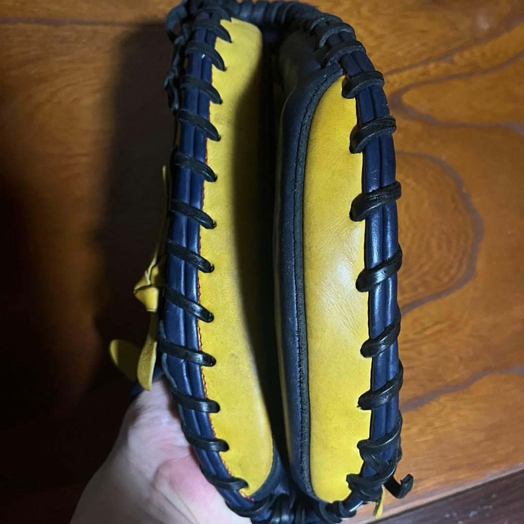 ハタケヤマ 軟式 野球 グローブ 大人用 キャッチャーミット 162