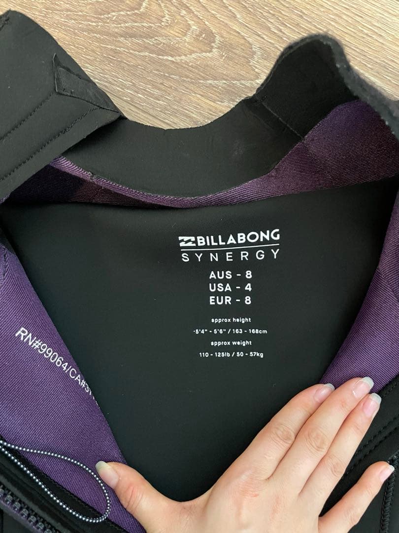 BILLABONG ウエットスーツ USA 4 ブラック