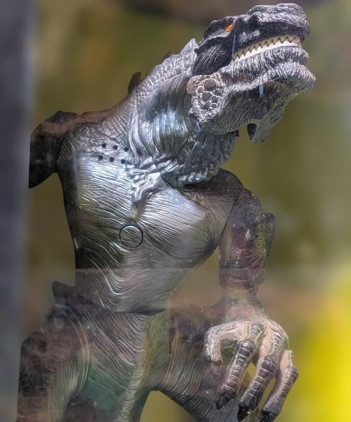 エメリッヒ版「GODZILLA」ライブゴジラ箱入未使用（バンダイ）
