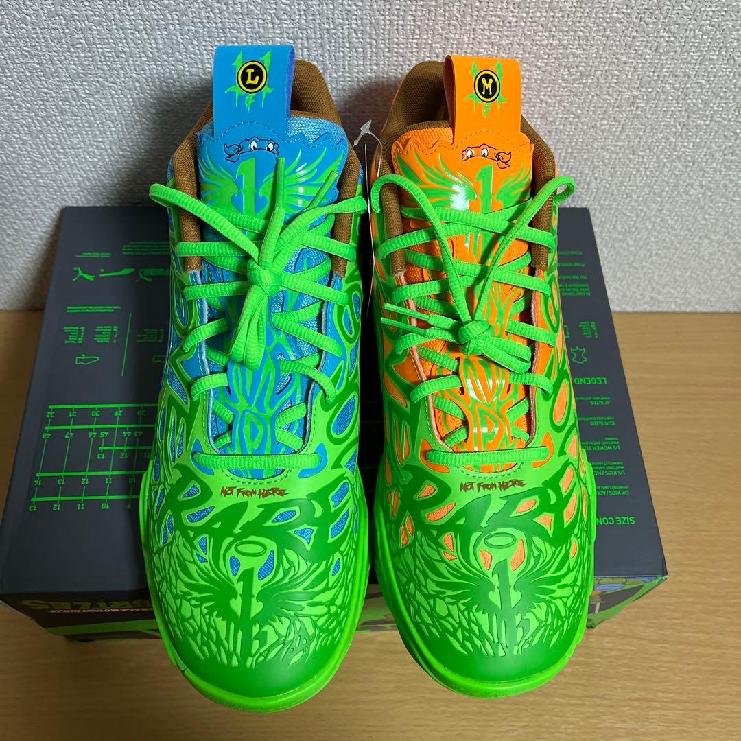 新品 PUMA MB.04 MB4 タートルズ 28cm