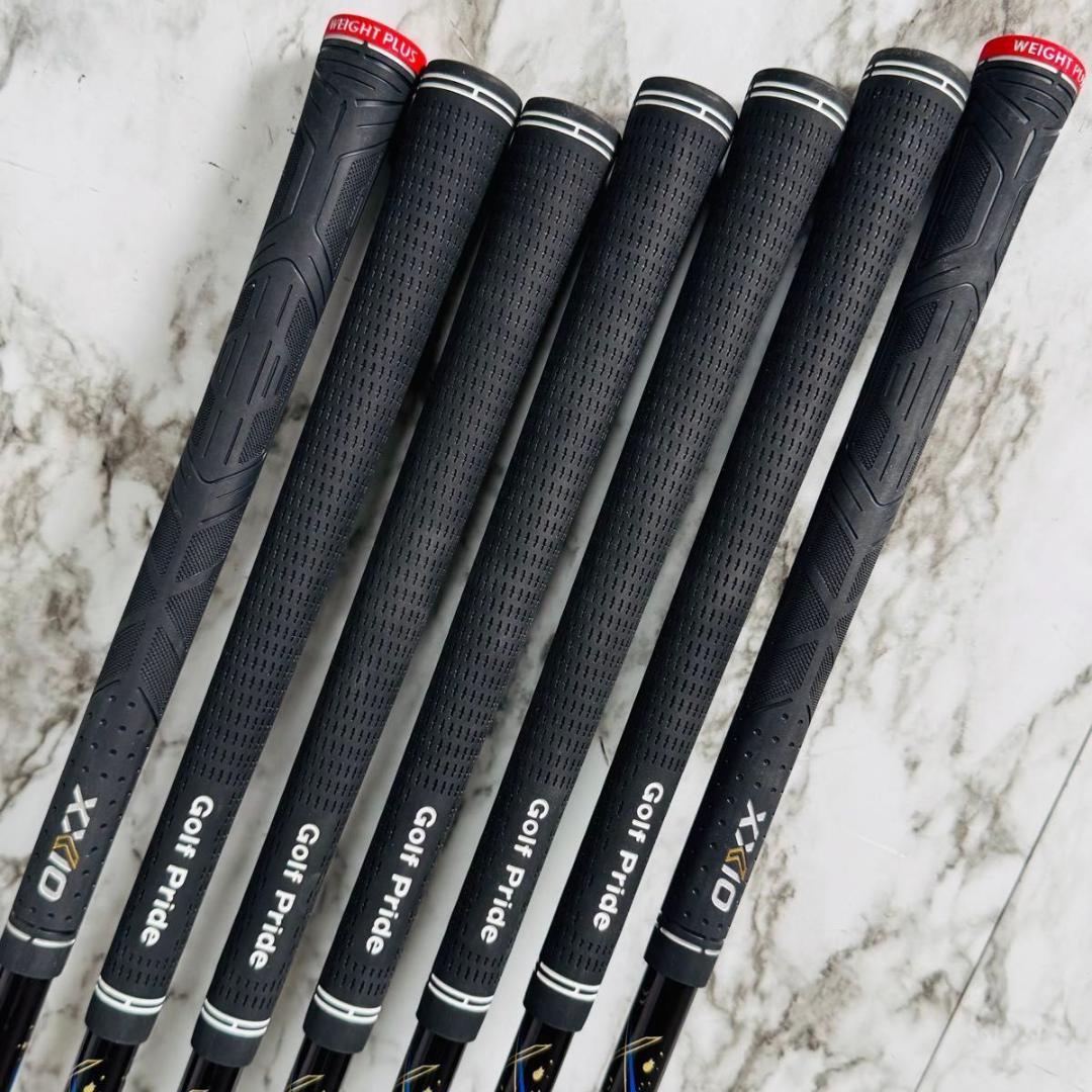 【良品】13代目ゼクシオ XXIO13 レッド メンズアイアンセット 7本 R