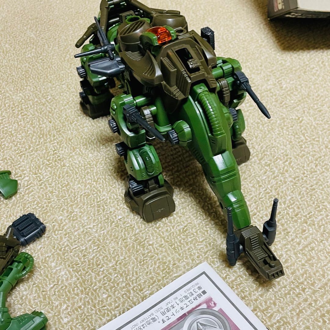 1/72 グリーンホーン　スティラコサウルス型ZOIDS ゾイド妄想戦記