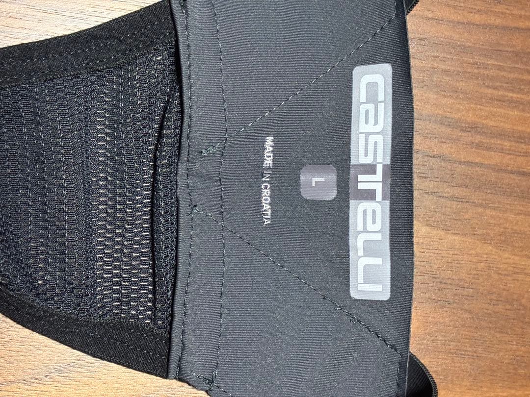 CASTELLI ビブタイツ Lサイズ ブラック