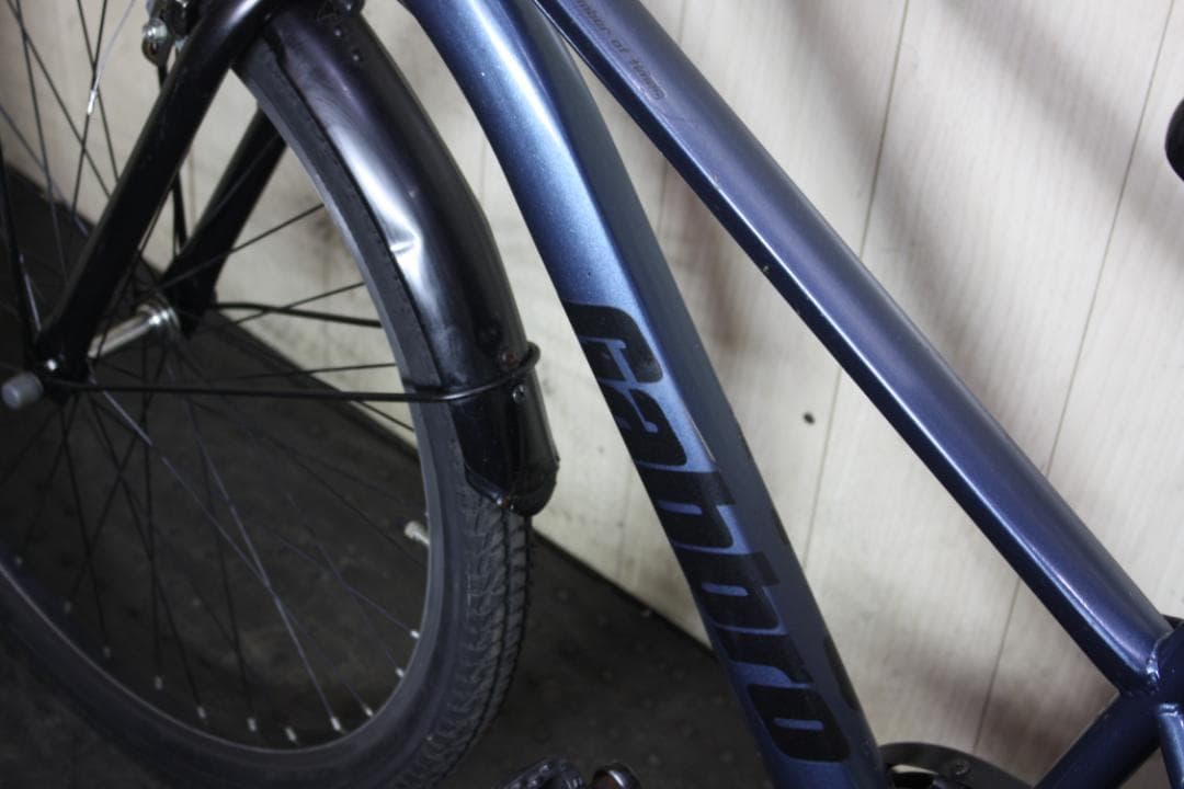 人気！GABBRO 26インチ シマノ6速 LED ストリート通勤クロス