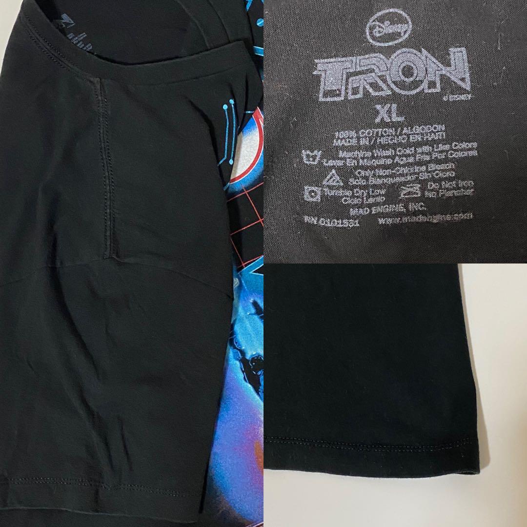 TRON トロン　tシャツ ディズニー　SF レディプレイヤー1 映画tシャツ
