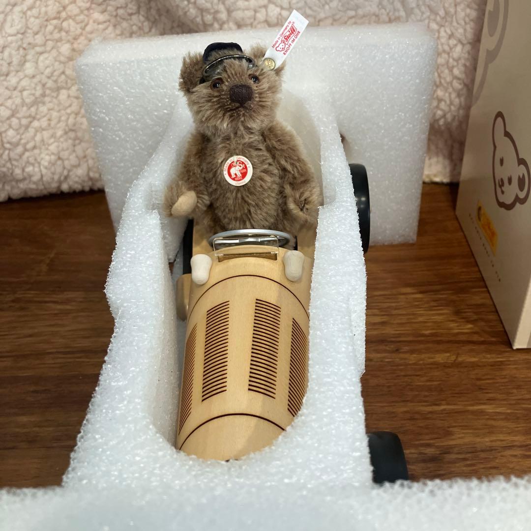 Steiff メルセデスシルバーアロー with teddy 激レア
