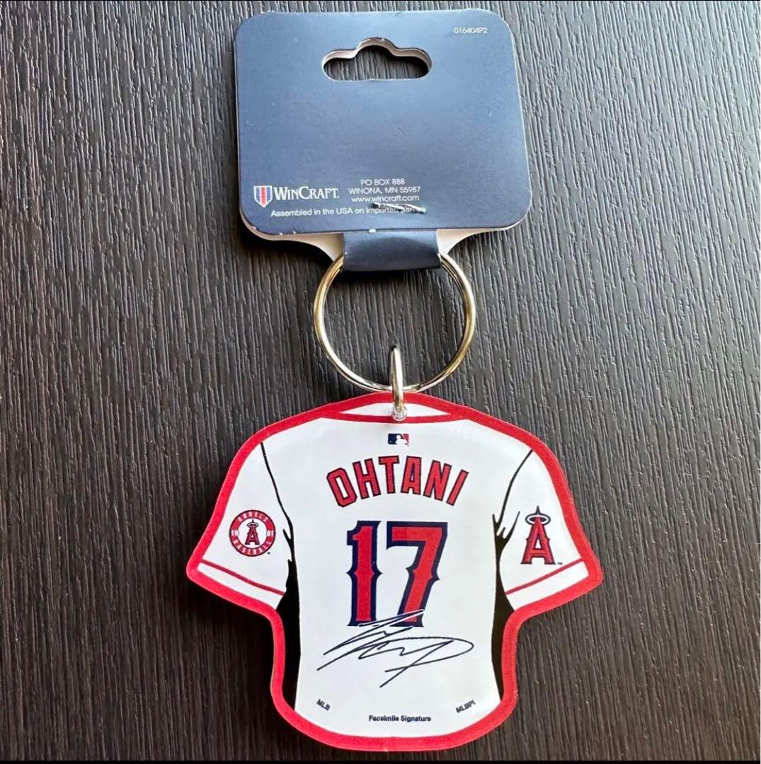 日本未発売　大谷翔平　キーホルダー　キーリング　サイン付き　3個セット