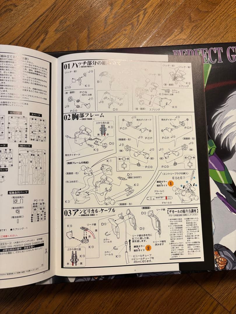 ロボット Perfect grade EVANGELION first lot 1997