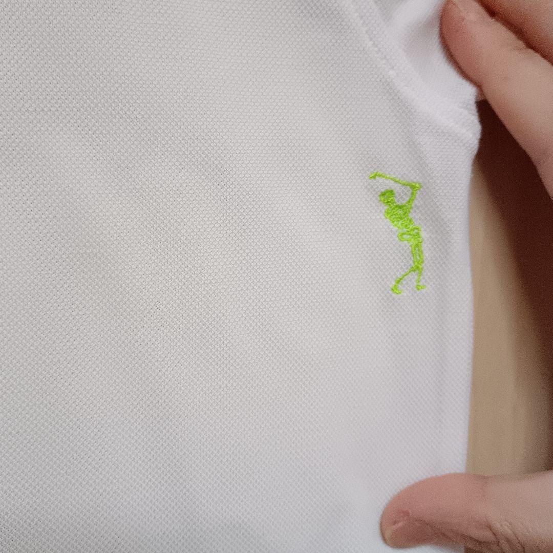 MARK & LONA スカル刺繍ポロシャツ スパンコール　ヒョウ柄