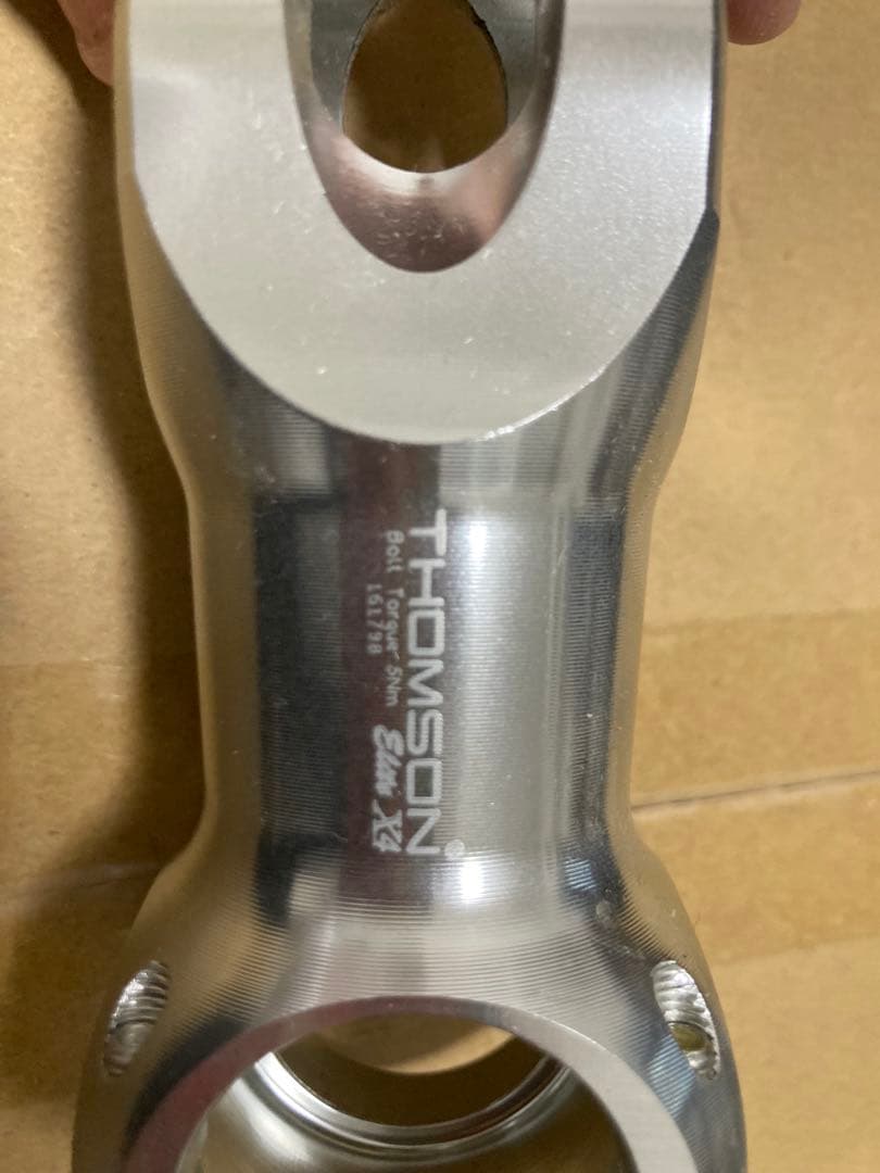 THOMSON elite x4 stem (0°/silver) 80mm