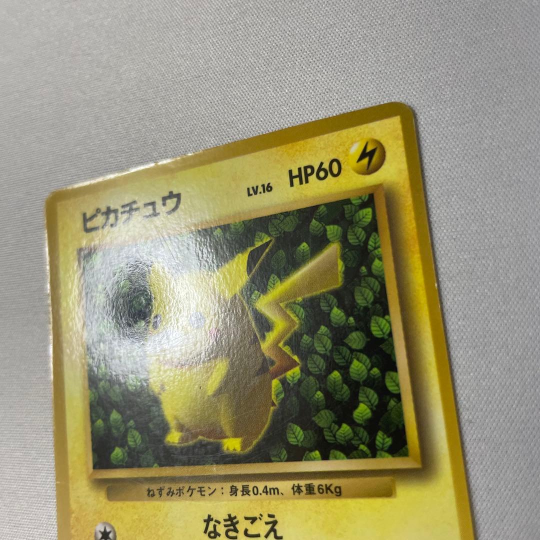 ピカチュウ 旧裏 コロコロ プロモ ken sugimori 光沢あり エラー