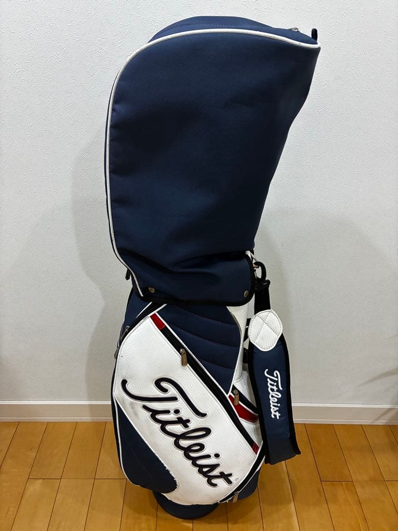 Titleist キャディバッグ ネイビー/ホワイト