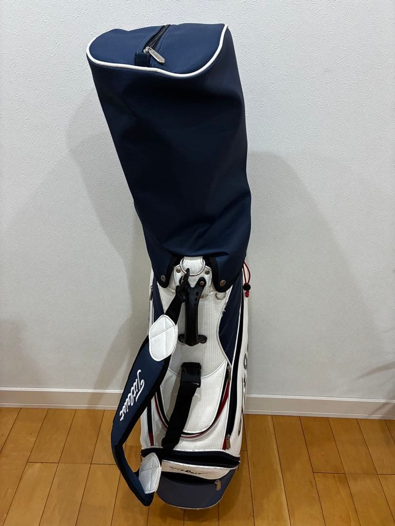 Titleist キャディバッグ ネイビー/ホワイト