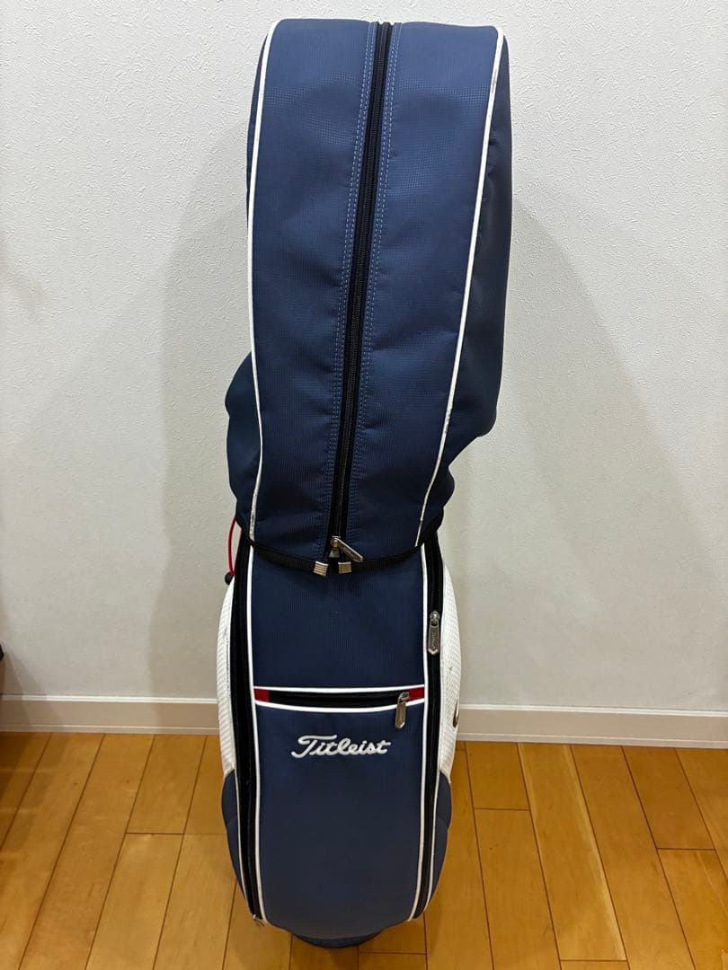 Titleist キャディバッグ ネイビー/ホワイト
