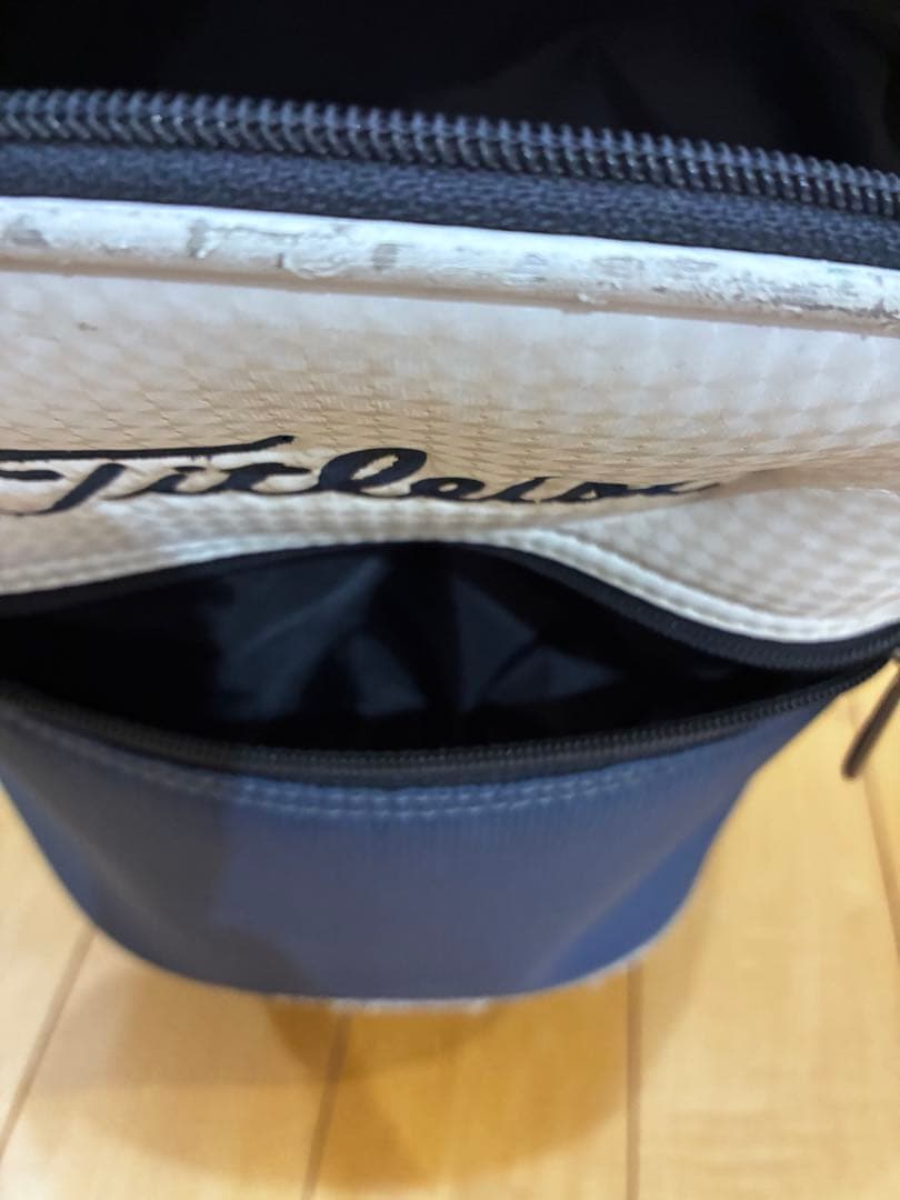 Titleist キャディバッグ ネイビー/ホワイト