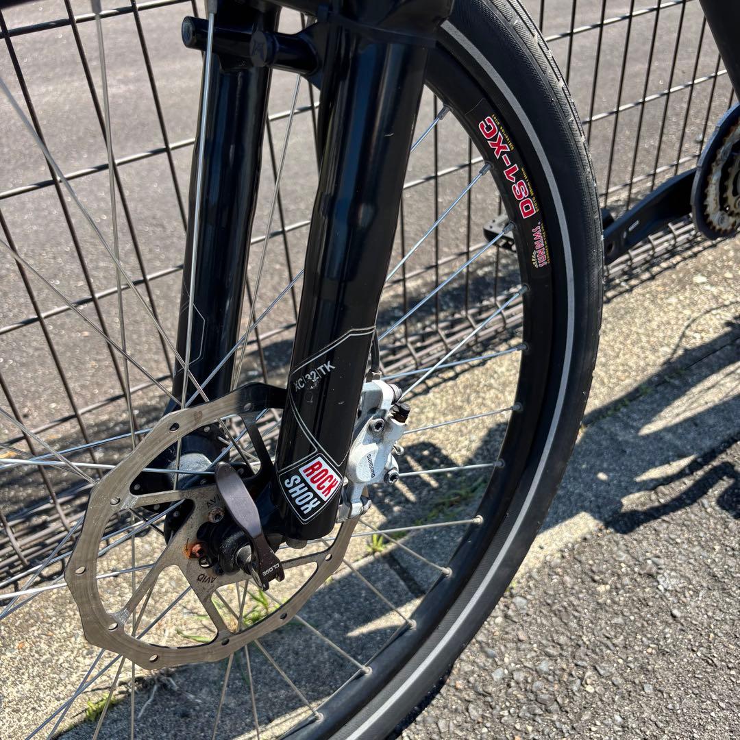 ビンテージ クロモリMTB ブレイブマシーンeleven XT ROCKSHOX