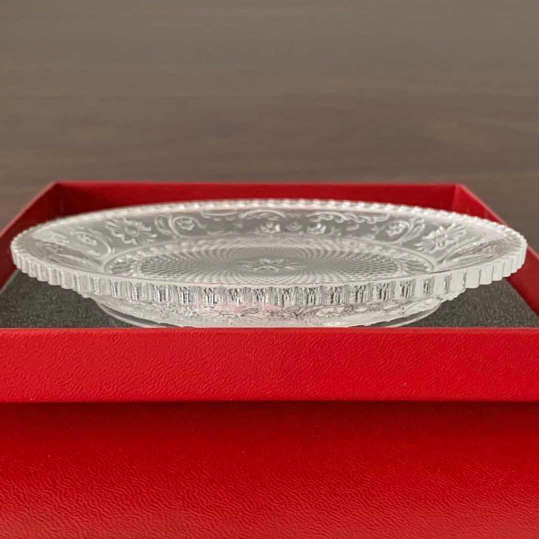 ❣️必見❣️未使用❣️バカラ❣️皿❣️プレート❣️アラベスク❣️クリスタル❣️小皿❣️12cm❣️
