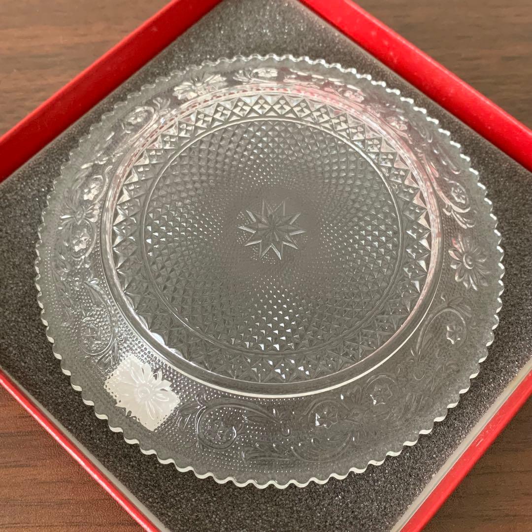 ❣️必見❣️未使用❣️バカラ❣️皿❣️プレート❣️アラベスク❣️クリスタル❣️小皿❣️12cm❣️