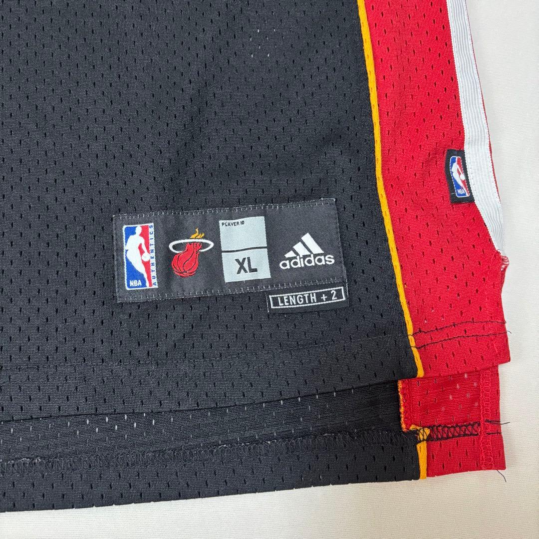 NBA マイアミヒート　adidasユニフォーム　XLサイズ