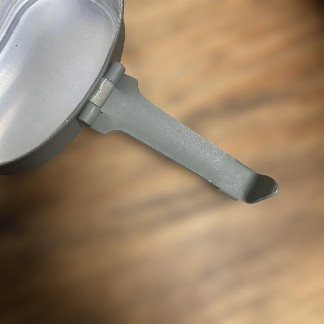 東ドイツ軍 アルミ飯盒 3ピース グレー デッドストック EE692NN NVA