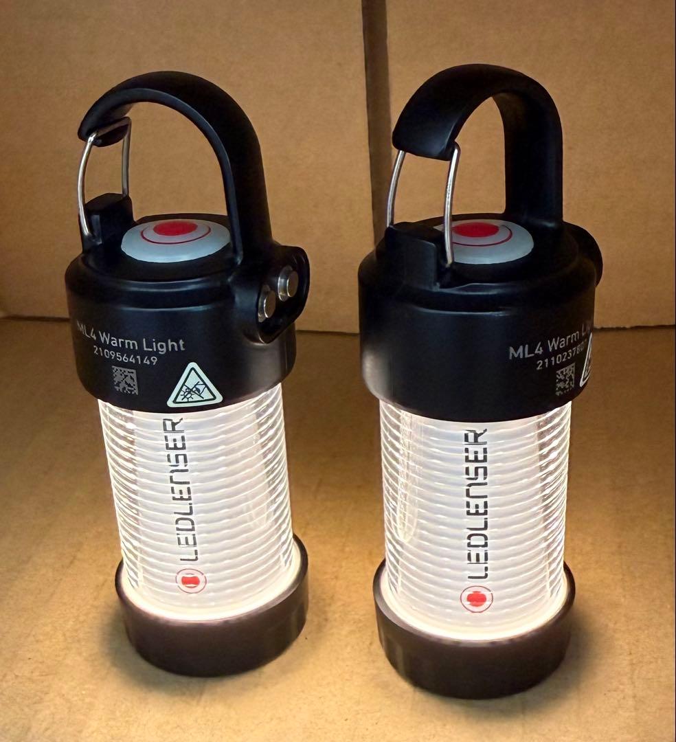 LEDLENSER ML4 Warm Light ランタン　2個セット