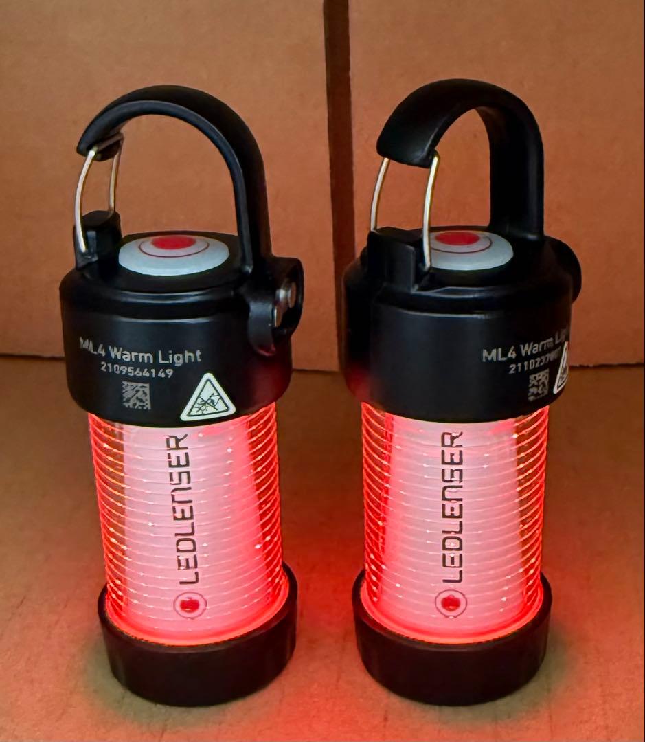 LEDLENSER ML4 Warm Light ランタン　2個セット