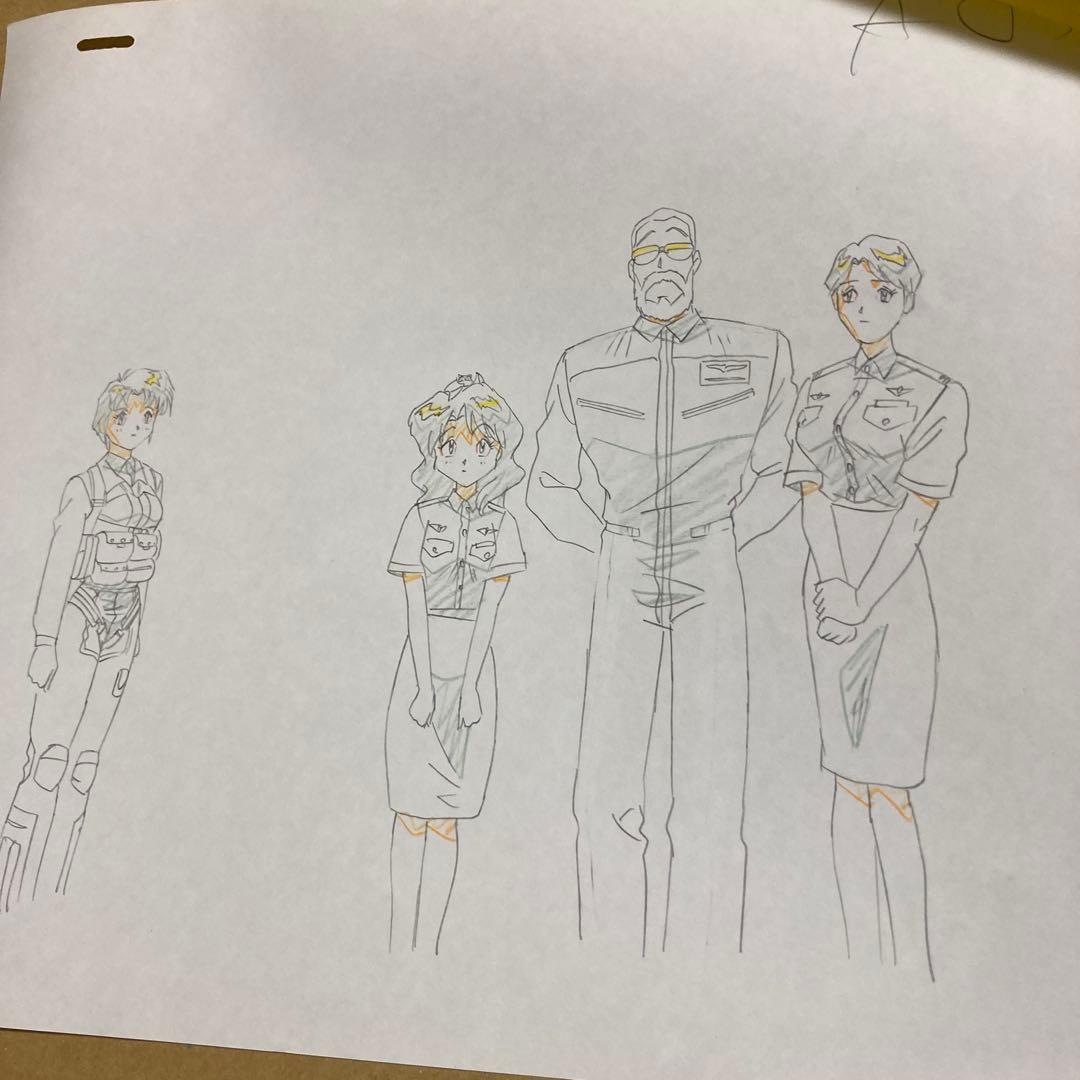 青空少女隊　原画　②