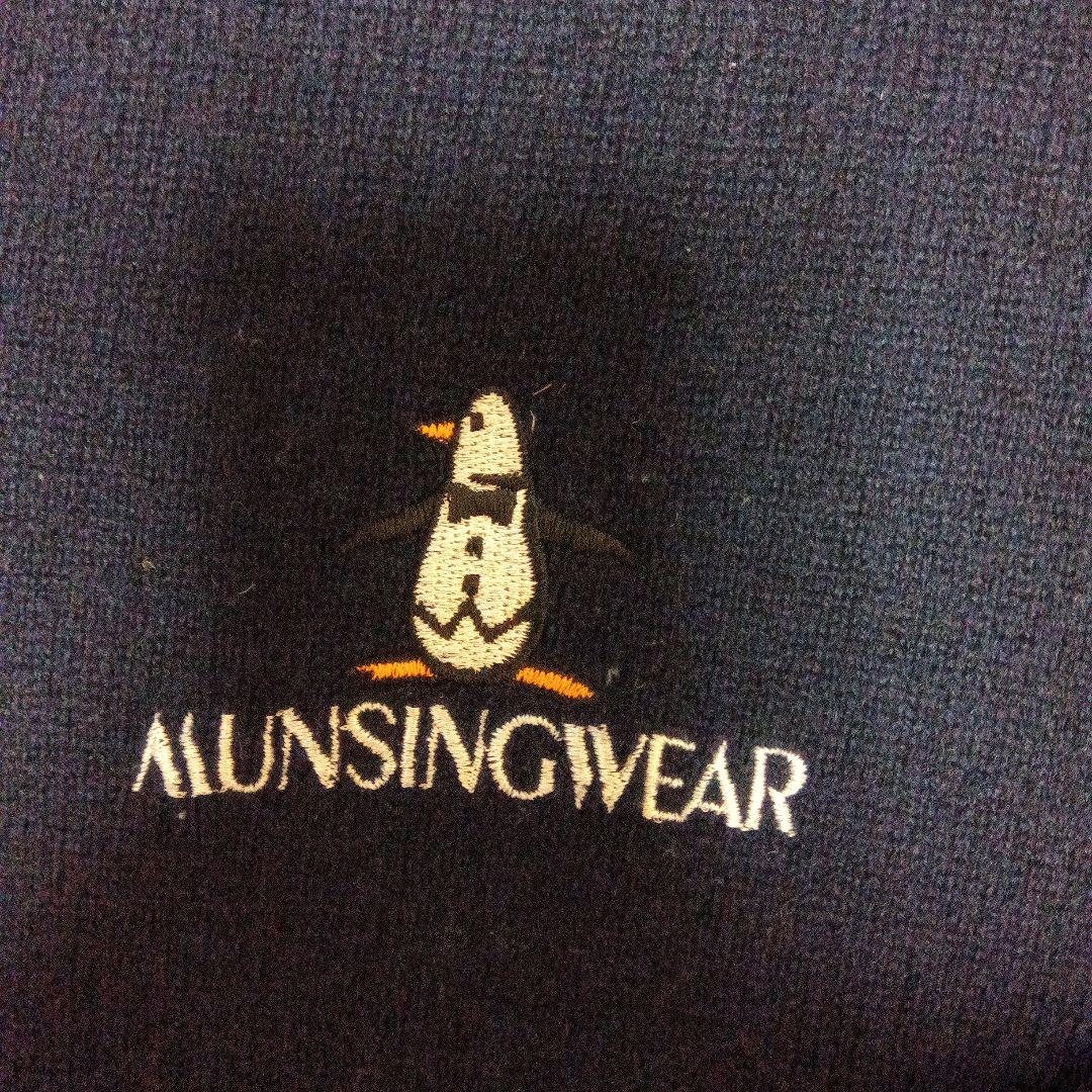 Munsingwear 赤 クルーネック セーター