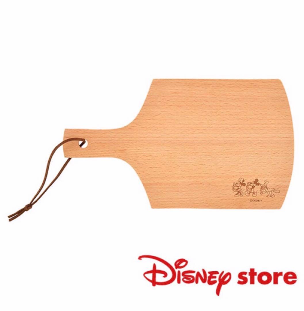Disney ミッキー＆フレンズ　エプロン＆グラス＆ウッドプレート