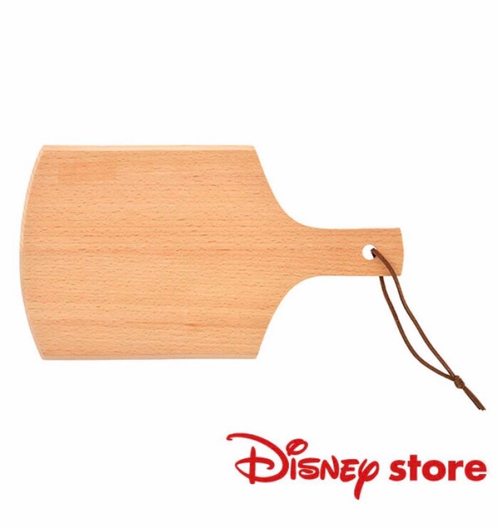 Disney ミッキー＆フレンズ　エプロン＆グラス＆ウッドプレート