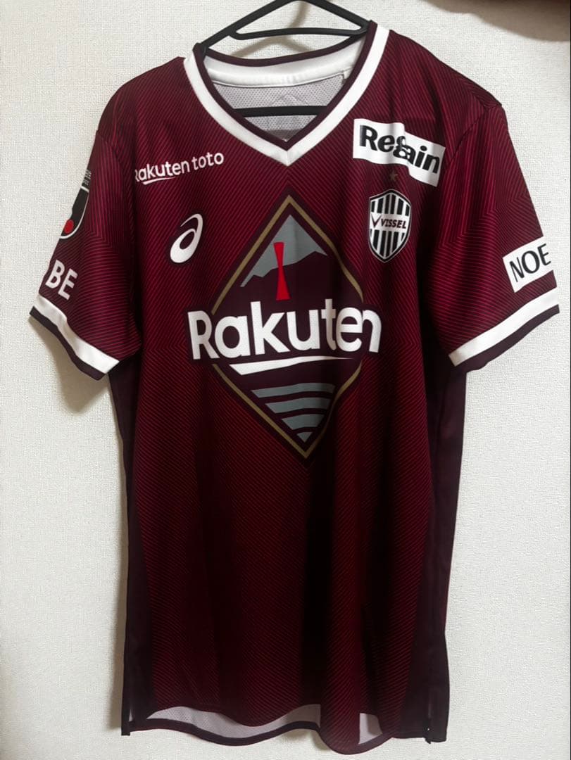 ヴィッセル神戸 武藤嘉紀2022シーズンサイン入りユニフォーム（L）