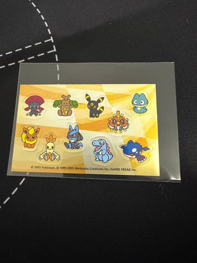 ポケモン ポケモンセンター 2005年 シール ポケドール ステッカー