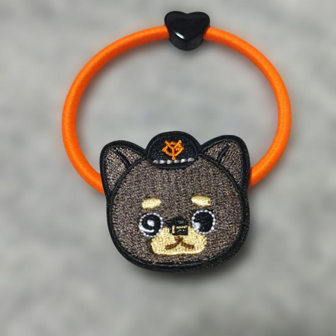 ジャイアンツ ファンフェスタピンズ　井上温大　はるプー パペット　刺繍　ヘアゴム