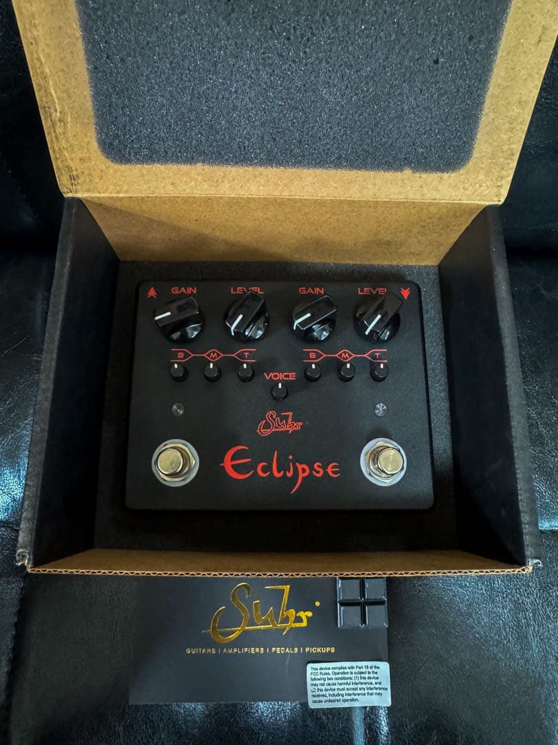 '26 1月購入 Suhr Eclipse