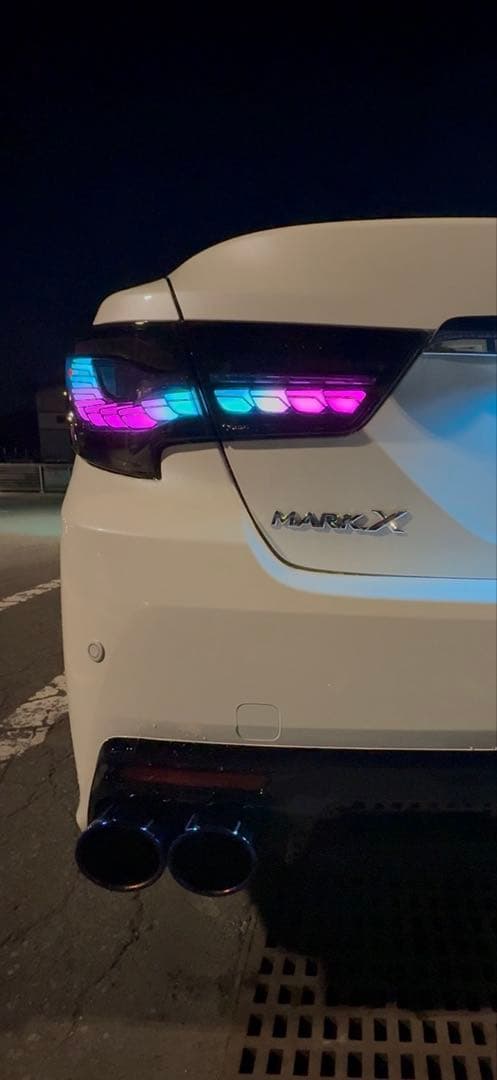 マークX 龍鱗 スモークテールライト