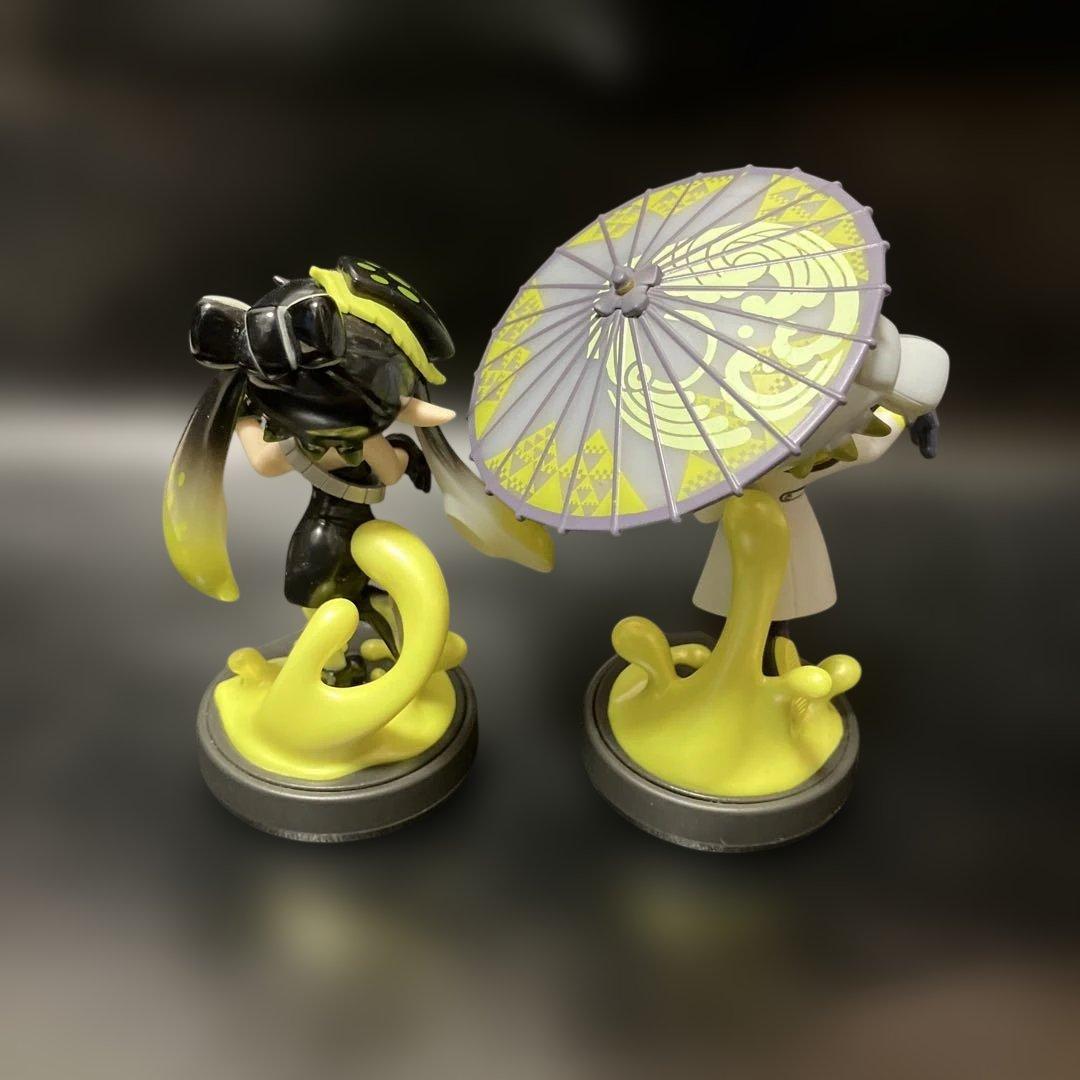 スプラトゥーン　amiibo 人気ガール3点　ホタル　アオリ　ヒメ　イイダ