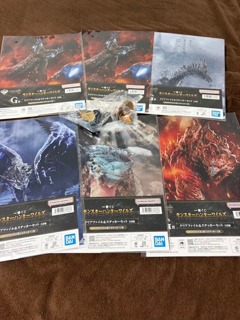 一番くじ　モンスターハンターワイルズ　Aアルシュベルド　おまけ付き9点セット
