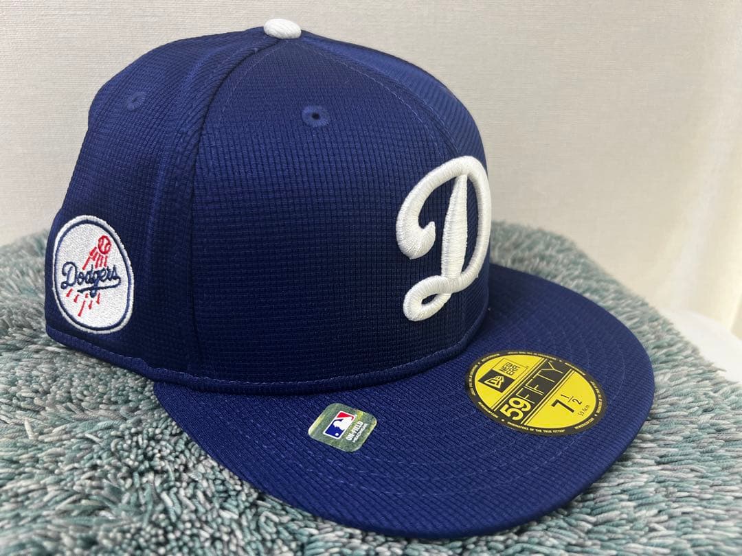 ドジャース 59FIFTY 7 1/2 選手練習着用モデル 新品未使用
