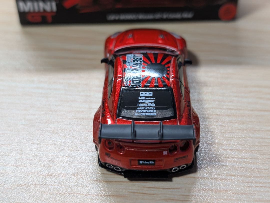 MINI-GT　4台セット LBWK HKS カルソニック