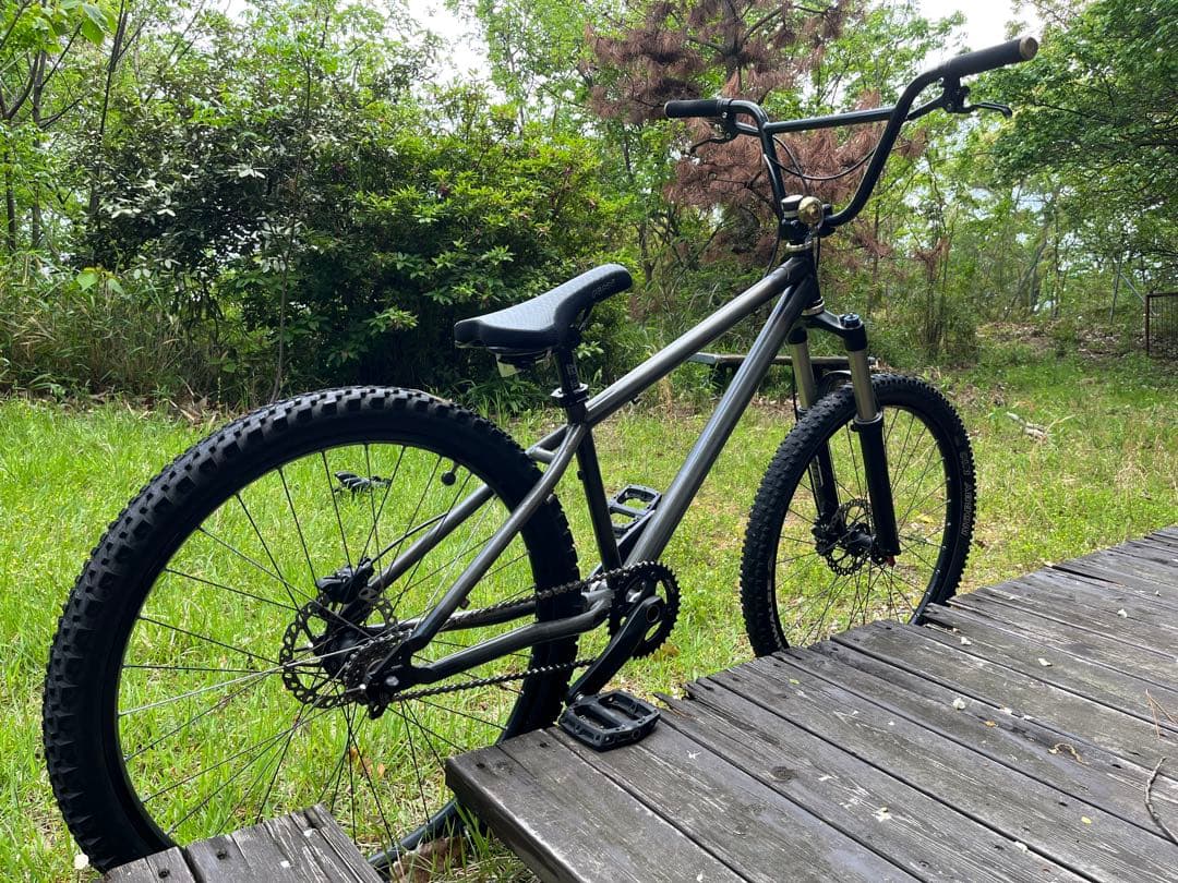 ダートrevell bikes 450R 26 クロモリ MTB RAW
