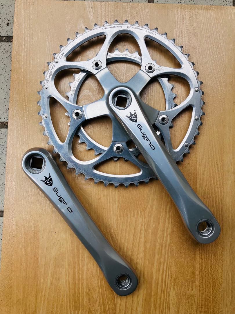 p*i様 Sugino スギノ マイティツアー 170mm 50/34T BB付
