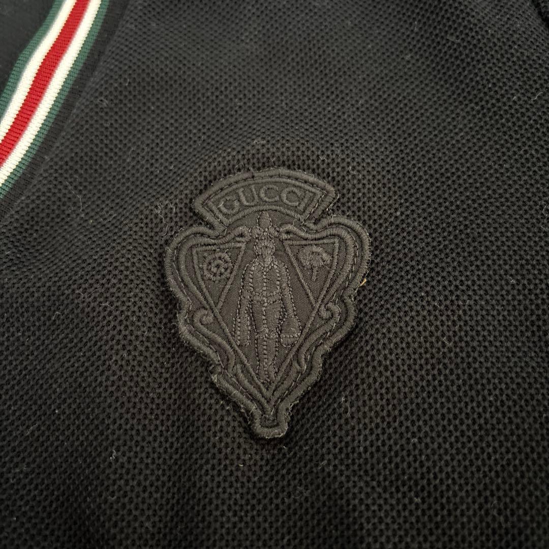 Gucci エクイストリアン ポロシャツ Sサイズ ブラック