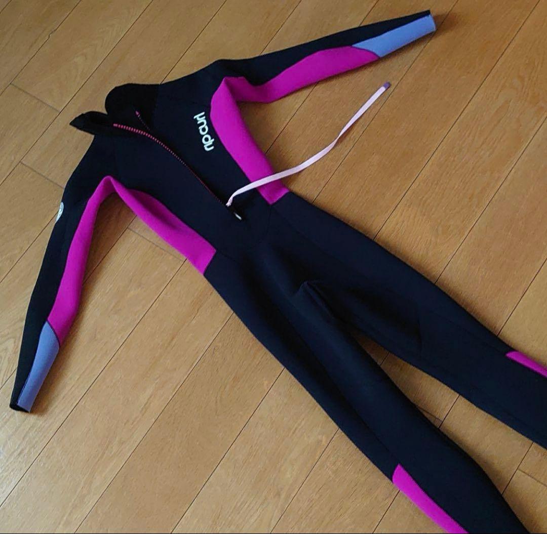 Rip Curl フルスーツ ブラック/ピンク