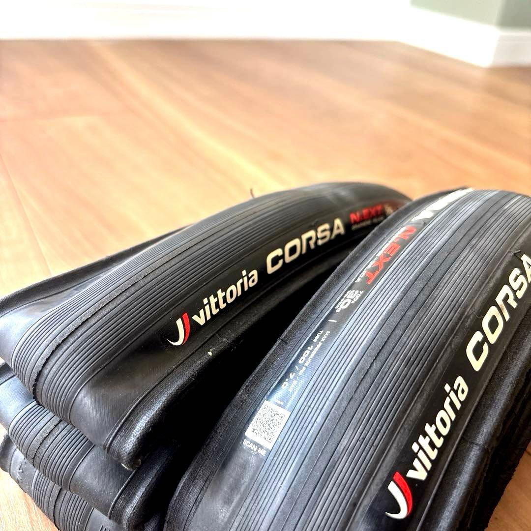 【美品】Vittoria Corsa N.EXT 2本 30c クリンチャー