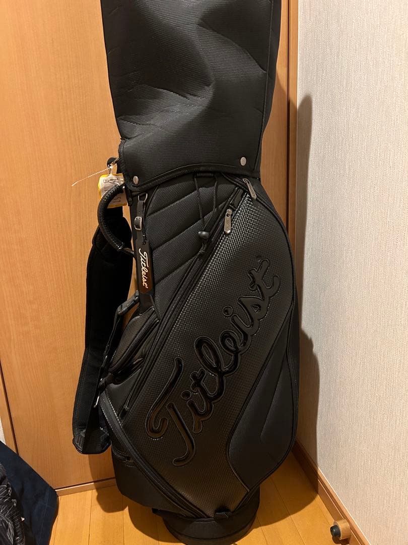 Titleist ブラック キャディバッグ　ほぼ新品　極美品