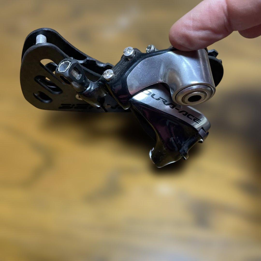 デュラエース　バーナーセラミックデカプーリー　リアディレーラー　美品